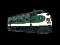 SUNDANCE PINS SRF7 Southern Railway FP7 #6133 Locomotive Pin Limited