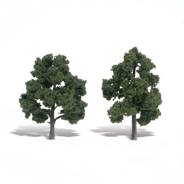 Woodland Scenics WDS TR1513 WDS1513 Medium Green - 2/pkg O SCALE NEW