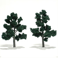 Woodland Scenics WDS TR1514 WDS1514 Dark Green trees - 2/pkg O SCALE NEW