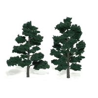 Woodland Scenics WDS TR1517 WDS1517 Dark Green TREES - 2/pkg O SCALE NEW