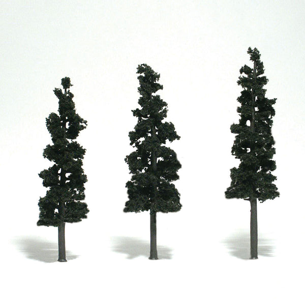 Woodland Scenics WDS TR1562 WDS1562 Conifer Green - 3/pkg O SCALE NEW