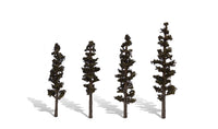 Woodland Scenics WDS TR3561 WDS3561 Standing Timber - 4/pkg O SCALE NEW