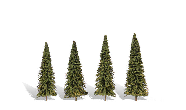 Woodland Scenics WDS TR3568 WDS3568 Forever Green - 4/pkg O SCALE NEW
