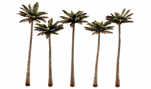 Woodland Scenics WDS TR3598 WDS3598 Palm Trees - 5/pkg O SCALE NEW