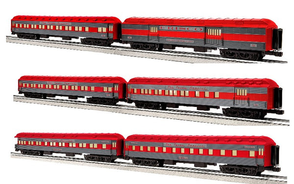 Lionel 2127530 Texas Special M-K-T 18" Passenger Pack A with 2127540 Pack B, and 2127550 Pack C Limited