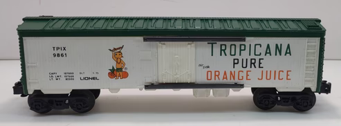 Lionel 6-9861 Tropicana Billboard Reefer Car