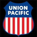 SUNDANCE PINS UPH UNION PACIFIC UP STRIPED SHIELD PIN LIMITED