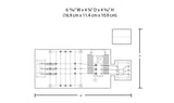 Woodland Scenics WDS US2268 WDS2268 Substation - HO Scale NEW