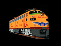 SUNDANCE PINS UPES UNION PACIFIC UP E9 #951 LOCOMOTIVE PIN LIMITED