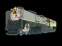 SUNDANCE PINS UP84 Union Pacific Northern #8444 Two-Tone-Gray Locomotive Pin Limited