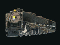 SUNDANCE PINS UP44 Union Pacific Northern FEF-3 #844 Black Locomotive Pin Limited