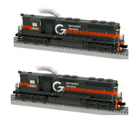 Lionel 2233102 GUILFORD / SPRINGFIELD TERMINAL LEGACY SD45 684 with Superbass 2233108 685 O Scale Limited