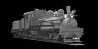 SUNDANCE PINS WSLB West Side Lumber Co.  3-truck Shay (#8) PHOTO REALISTIC LOCOMOTIVE PIN LIMITED