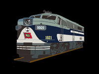 SUNDANCE PINS WAPA WABASH PA #1021 LOCOMOTIVE PIN LIMITED