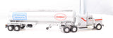 Lionel 6-12837 Humble Oil Tractor Trailer & Tanker O Scale Like New