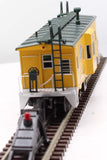MTH Railking 30-77301 Chicago & North Western CNW Bay Window Caboose O SCALE Like New Damaged Box