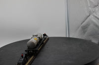 Lionel Postwar 2555 Sunoco METAL Tank Car with Flying Shoes O SCALE Used Excellent Damaged Box
