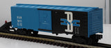 Williams 47051 BOSTON & MAINE 40' Steel Boxcar TRAINMAN #76171 O Scale Like New