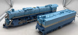 Lionel 2031190 Santa Fe LEGACY 4-8-4 Steam Locomotive #3765 Blue Goose Scheme O SCALE Like new limited
