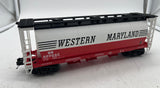 MTH Premier 20-97551 Western Maryland WM 3-Bay Cylindrical Hopper Car O SCALE Like New