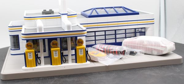 MTH Railking 30-9195 Sunoco Operating Gas Station O SCALE NEW