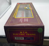 MTH 20-98111 SANTA FE Flat Car Premier O Scale Used Excellent Damaged Box