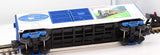 MTH Railking 30-74133 White Swan Park RailKing 40' Double Door Box Car O SCALE Like New