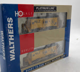 Walthers 932-27631 PITTSBURGH & LAKE ERIE Bay Window Caboose Platinum Line Ready-to-Run 2 Pack HO Scale NEW