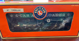 Lionel 6-29414 Evans Auto Loader CUSTOM W 47 CADILLACS BLUE O SCALE Like New