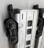 Lionel Postwar 2432 2435 2436 Set of 3 Passenger Cars O SCALE Used No Box as is
