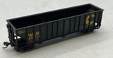 Atlas 32895 CHESSIE 90 Ton Hopper Black/Yellow N Scale WEATHERED AS IS Used Excellent