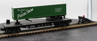 MTH Railking 30-7683 Lackawanna RailKing Flat Car O SCALE Used Excellent