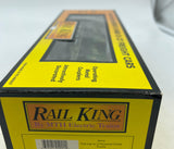 MTH Railking 30-76042 Army Flat Car w/ Cargo TrucksO SCALE Like New