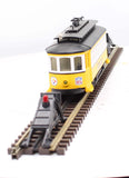 MTH Railking 30-2581 NFL - Pittsburgh Steelers Bump-n-Go Trolley O SCALE Like New