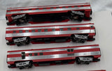 K-Line Texas Special 18" aluminum passenger cars (Set of 6 )  O SCALE Used Excellent No Box