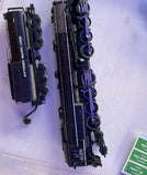 MTH Premier 20-3125-1 SOUTHERN PACIFIC SP AC-6 CAB FORWARD  Steam Engine Proto-Sound O SCALE Used Excellent Damaged Box