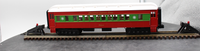 MTH Rugged Rails 33-6247 Christmas O-27 Madison Coach Car - Christmas O SCALE Like New