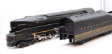MTH  PREMIER  20-3043-1 PENNSYLVANIA RAILROAD PRR 4-4-4-4 T-1 Duplex Steam Locomotive & Tender #6110 O Scale Used Excellent