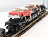 MTH 30-7634 Auto Transport w/2 vehicles O Scale Used