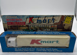 S S Kresge Company 4-40-18 K MART DIE CAST METAL TRUCK AND TRAILER ( TRAILER IS PLASTIC ) O SCALE Like New