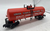 MTH Railking 30-7348 Union Starch Modern Tank Car #59137 O SCALE Used Excellent