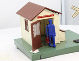 Lionel 6-2145 Automatic Gateman O Scale Used Damaged Box