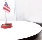 MTH Railking 30-9074 Flag Pole/Flag O SCALE Like New
