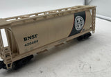 MTH Premier 20-97460 BNSF 3-Bay Cylindrical Hopper Car O SCALE Used Excellent