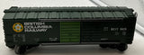 Lionel 6-9425 BRITISH COLUMBIA RAILWAY Box Car O Scale Like New