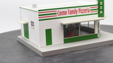 MTH Railking 30-90217 Cosmo Family Pizzeria Single Story Opposite Corner Store O SCALE NEW