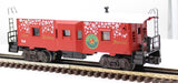 LIONEL Holiday Music Bay Window Caboose Car 6-19750 O SCALE Like New