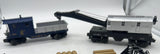 Lionel Set of 3 Alaska Railroad Cars: Crane, Tender, and Flatcar w Load O SCALE Used Excellent No Box