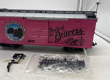 LGB 4090B  Lake George & Boulder Route of The Beavers BOXCAR PINK G SCALE Like New