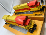 Lionel 6-8960 , 6-8961 Southern Pacific SP U36C powered and dummy diesel units O SCALE Used